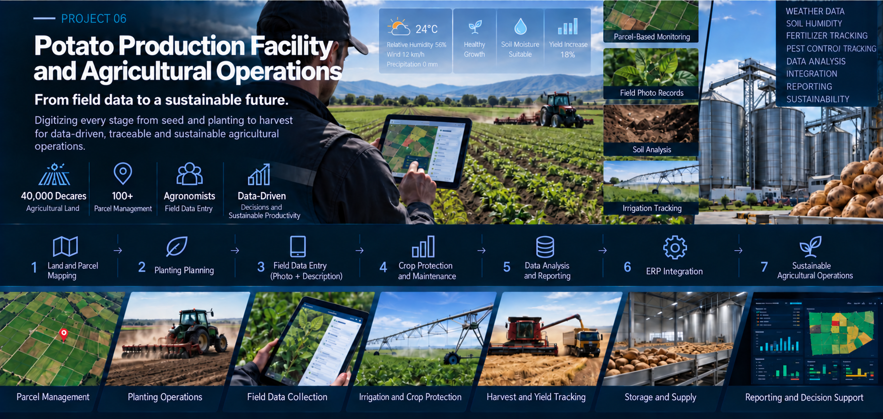 Project 06 — Potato Production Facility and Agricultural Operations